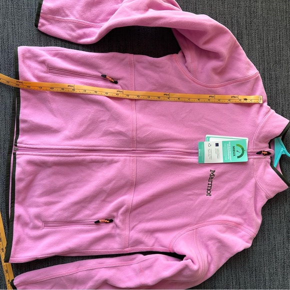 Marmot Rocklin Full Zip Jacket Women's Medium in Wild Orchid (Bright Pink) - Picture 4 of 7